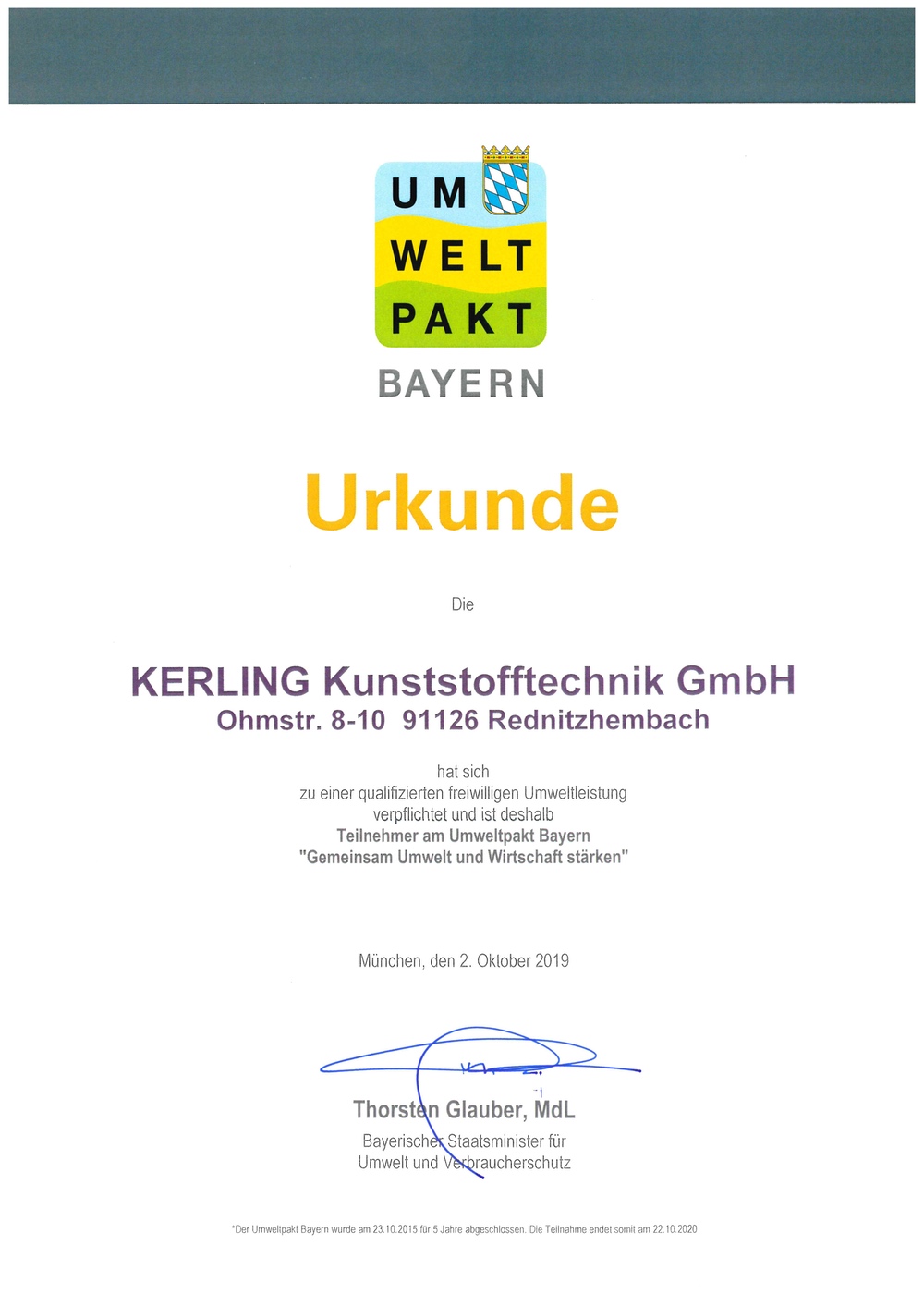 Umweltpakt Umweltpakt